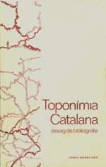 Toponímia Catalana. Assaig de bibliografia