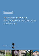 Memòria Informe Sindicatura de Greuges 2008-2009 (CD-ROM)