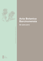 Acta Botanica Barcinonensia - 53 (2010-2011) Revista